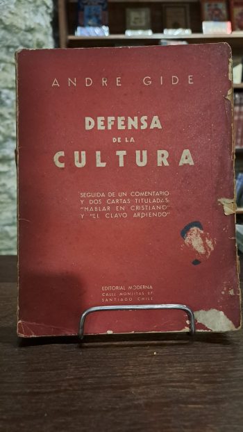DEFENSA DE LA CULTURA (USADO)