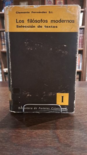 LOS FILOSOFOS MODERNOS (VOL. 1) - USADO