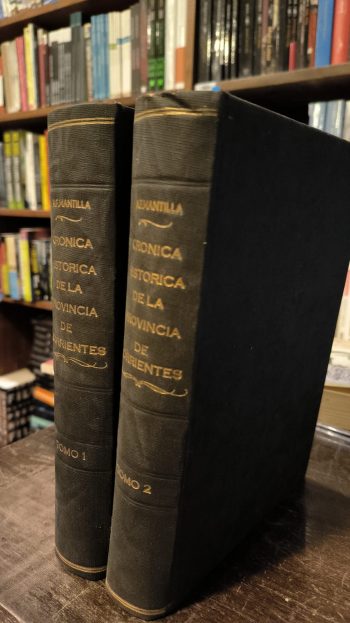 CRONICA HISTORIA DE LA PROVINCIA DE CORRIENTES - 2 TOMOS - USADO EN BUEN ESTADO
