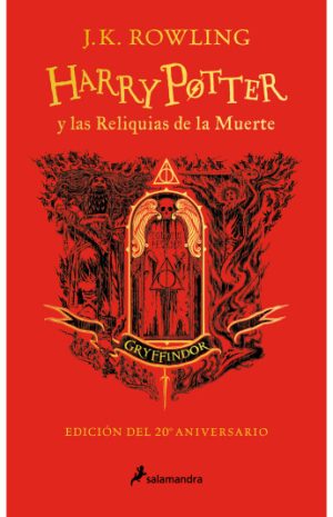 HARRY POTTER Y LAS RELIQUIAS DE LA MUERTE (GRYFFINDOR ANIVERSARIO)