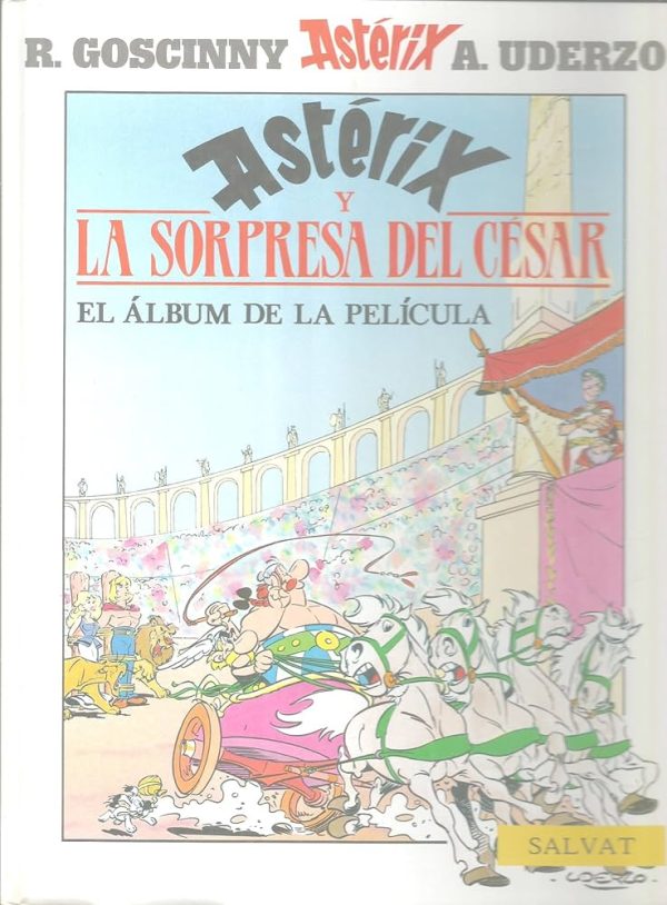 ASTERIX Y LA SORPRESA DEL CESAR- ALBUM DE LA PELICULA