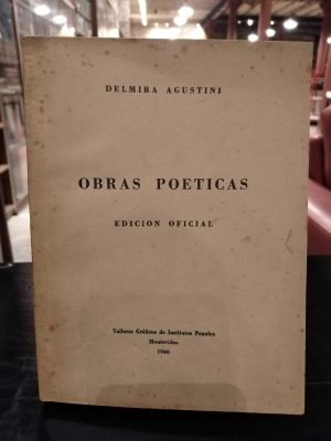 OBRAS POETICAS - EDICION OFICIAL - USADO