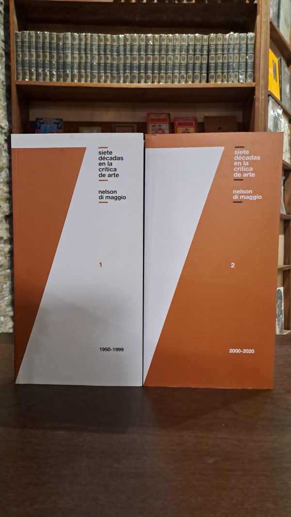 SIETE DÉCADAS EN LA CRITICA DEL ARTE - 2 VOLÚMES / 1950 - 1999 / 2000 - 2020 (USADO IMPECABLE)