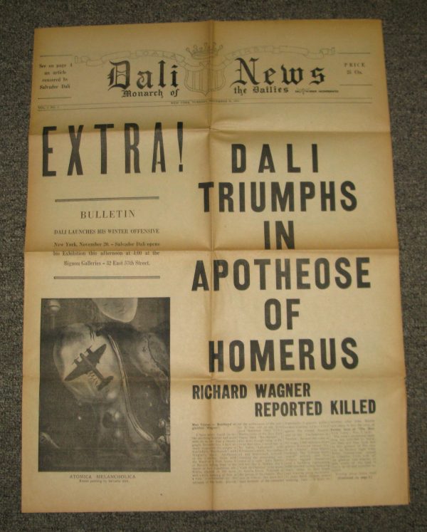 DALI NEWS - Monarch of the Dailies, n°1 - 20 Nov. 1945 - Buen estado