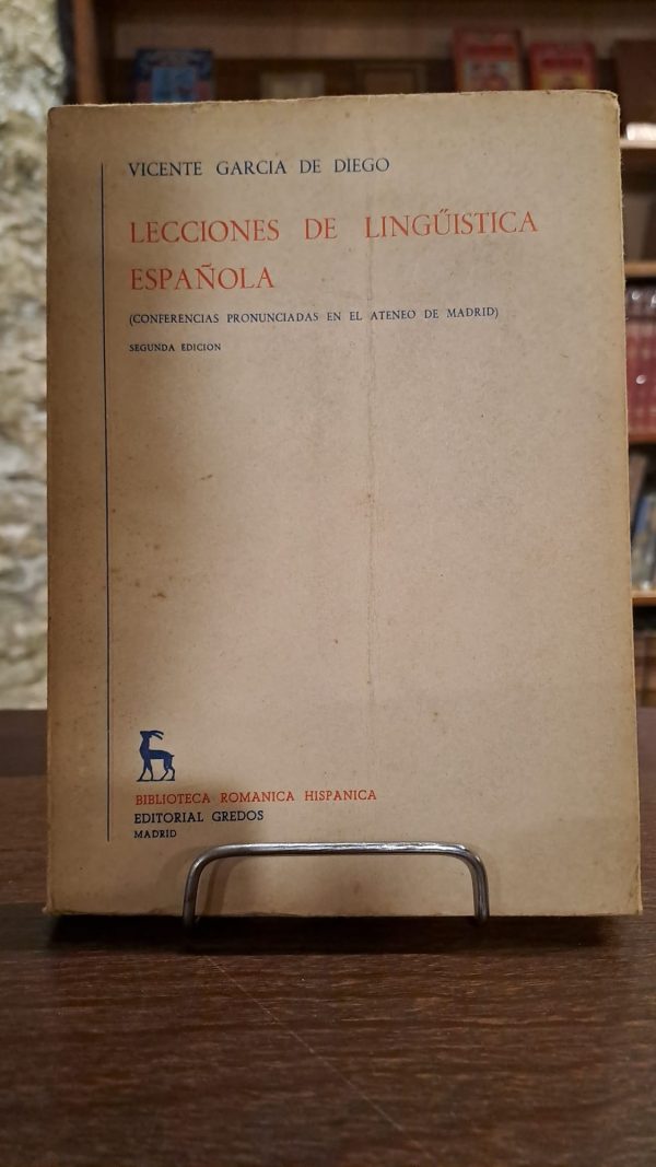 LECCIONES DE LINGUISTICA ESPAÑOLA (USADO)