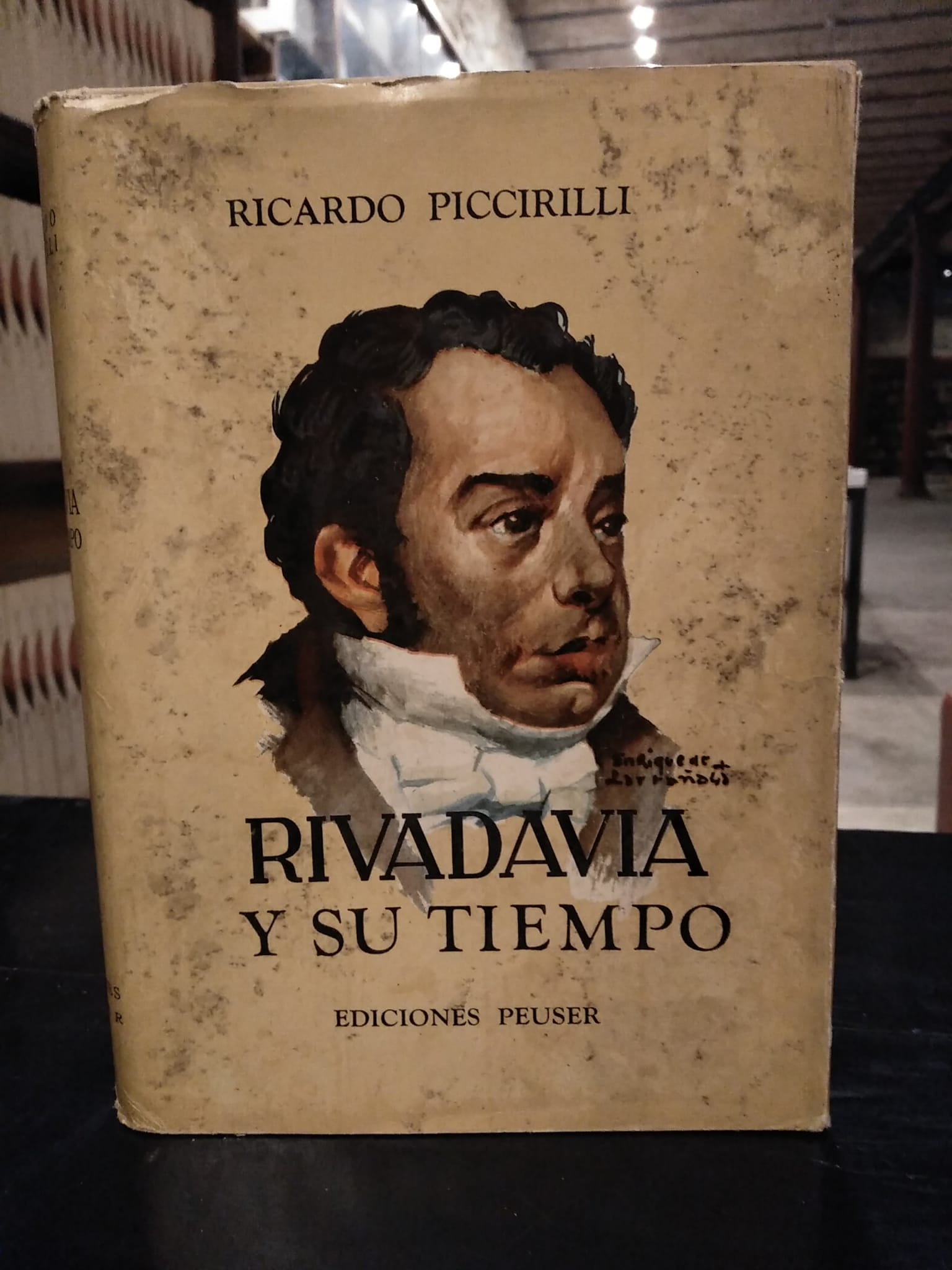 RIVADAVIA Y SU TIEMPO - 3 TOMOS - USADO