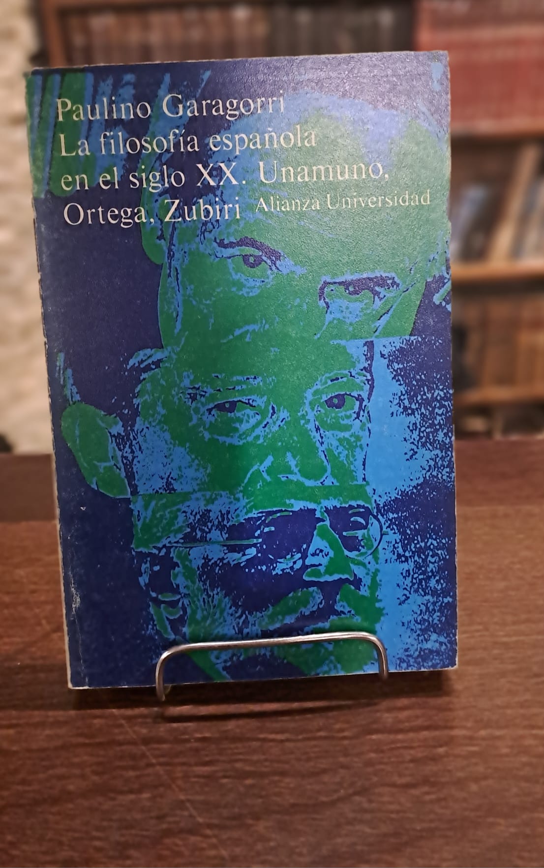 LA FILOSOFIA ESPAÑOLA EN EL SIGLO XX - UNAMUNO ORTEGA ZUBIRI (USADO)