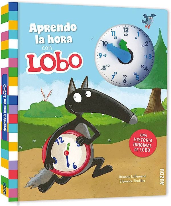APRENDO LA HORA CON LOBO