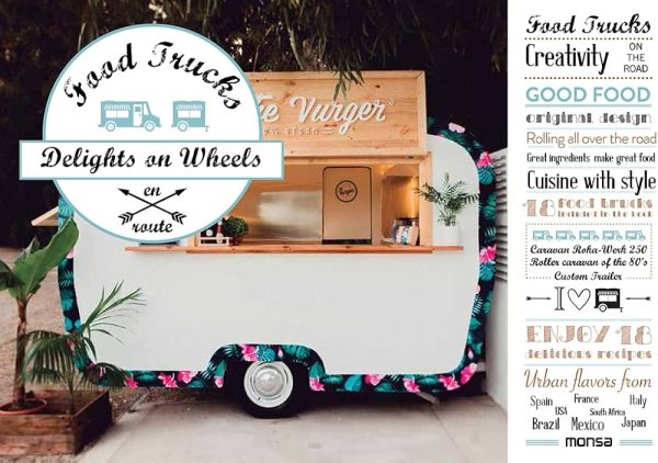 FOOD TRUCKS: DELIGHTS ON WHEELS (ED. BILINGÜE ESPAÑOL-INGLES)