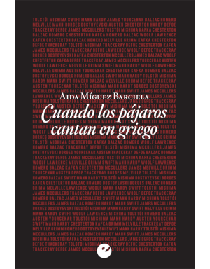 CUANDO LOS PAJAROS CANTAN EN GRIEGO