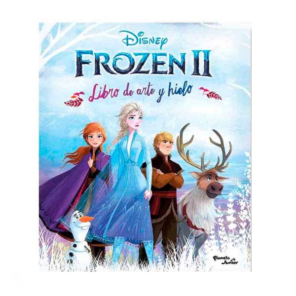 FROZEN II LIBRO DE ARTE Y HIELO