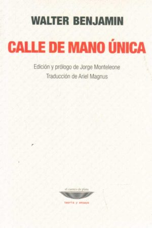 CALLE DE MANO ÚNICA