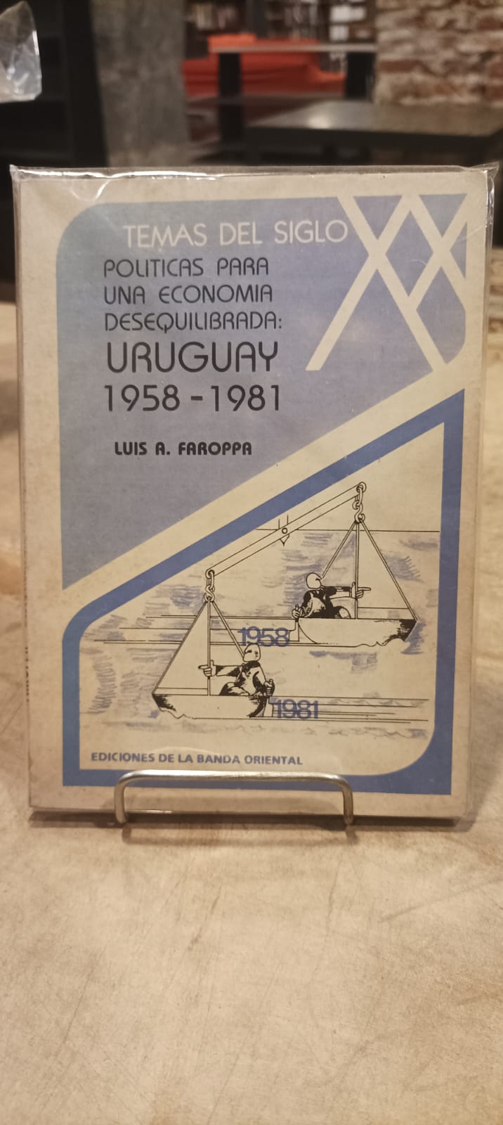POLITICAS PARA UNA ECONOMIA DESEQUILIBRADA: URUGUAY 1958-1981 - USADO