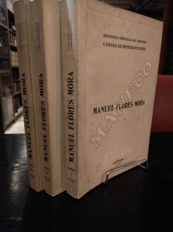 MANUEL FLORES MORA. MANECO. 3 TOMOS - USADO