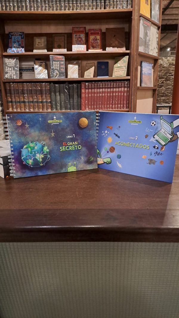 EL GRAN SECRETO / CONETCADOS (LIBRO 1 Y LIBRO 2) - LIBROS EN BRAILE