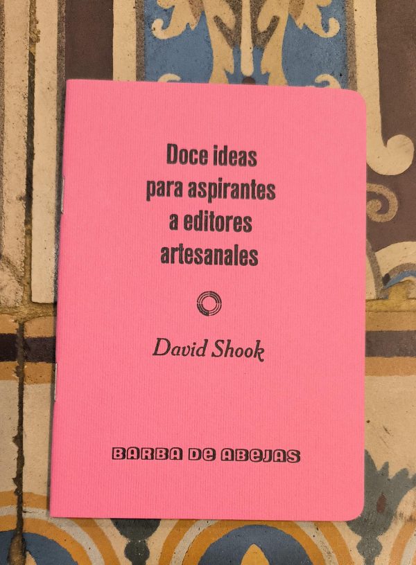 DOCE IDEAS PARA ASPIRANTES A EDITORES ARTESANALES