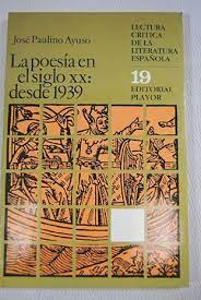LA POESIA EN EL SIGLO XX - DESDE 1939