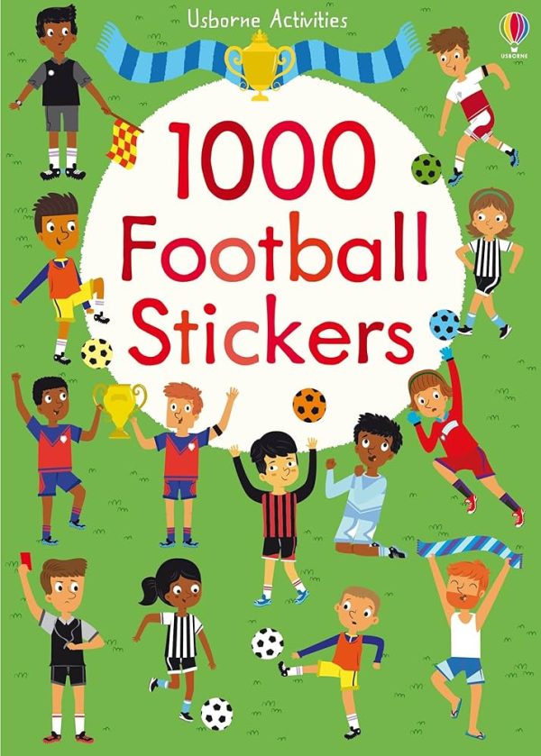 1000 FOOTBALL STICKERS