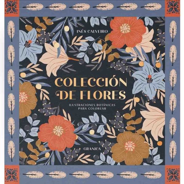 COLECCIÓN DE FLORES - Ilustraciones botánicas para colorear