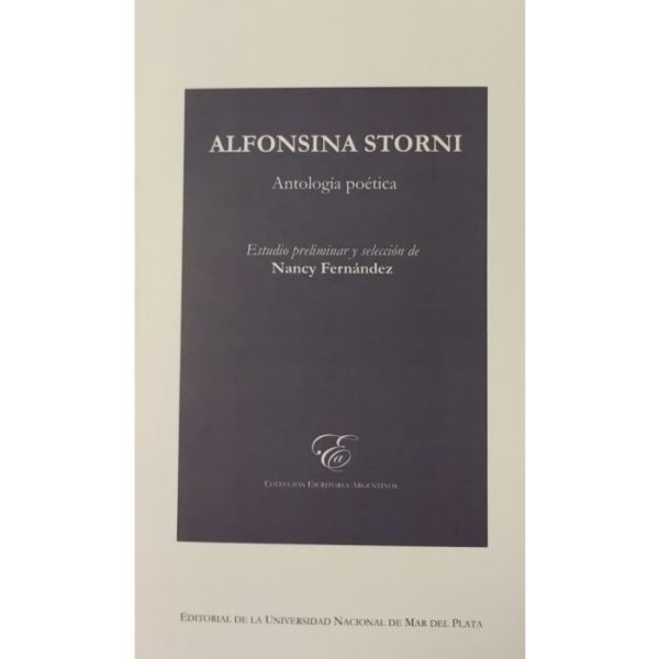 ALFONSINA STORNI. Antología poética
