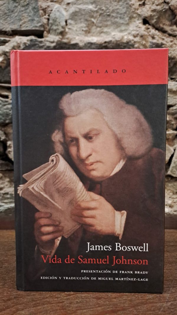 VIDA DE SAMUEL JOHNSON - USADO EN EXCELENTE ESTADO
