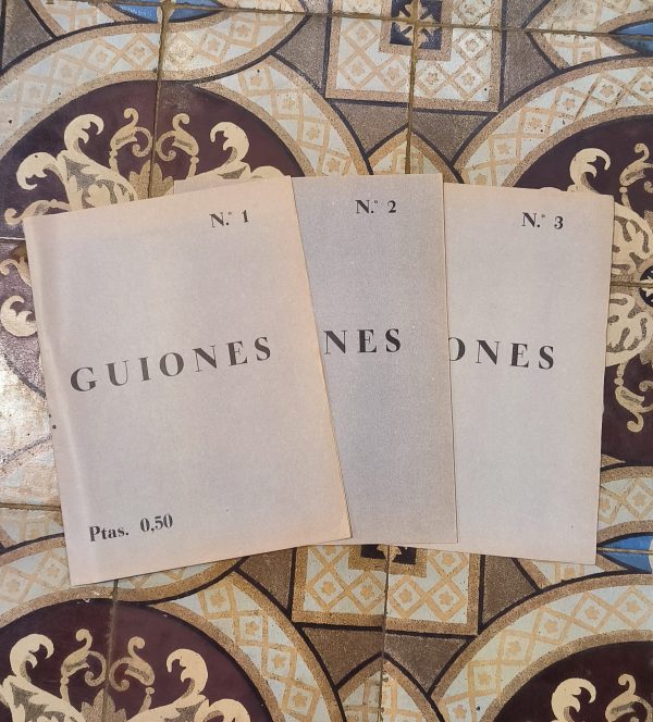 GUIONES 1, 2 y 3  J. TORRES GARCIA (Completo año 1933)