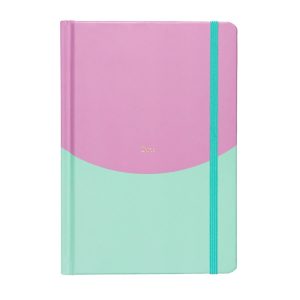 CUADERNO LILA - MENTA PUNTEADO