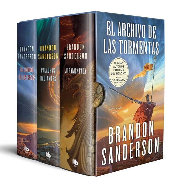 ESTUCHE EL ARCHIVO DE LAS TORMENTAS (EL CAMINO DE LOS REYES; PALABRAS RADIANTES; JURAMENTADA)