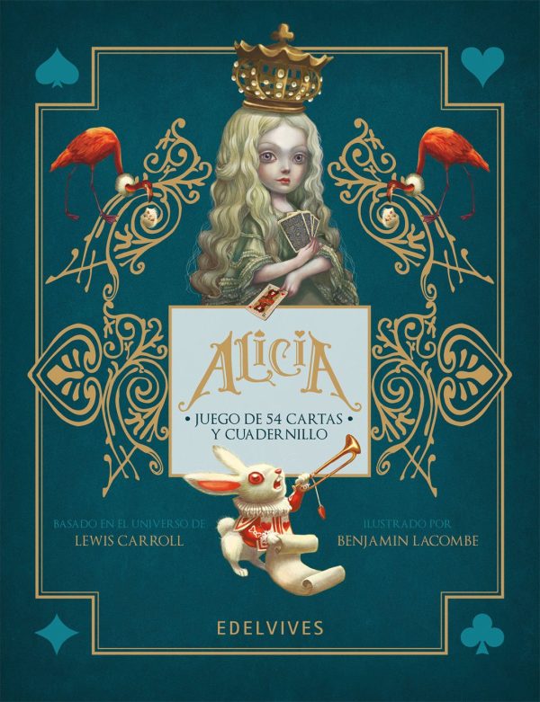 ALICIA JUEGO DE 54 CARTAS Y CUADERNILLO