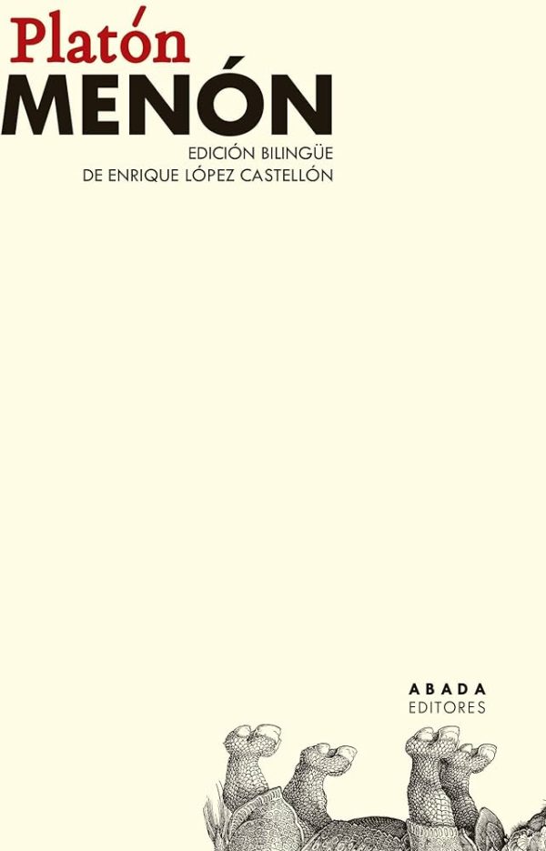 MENÓN. Edicion bilinüe