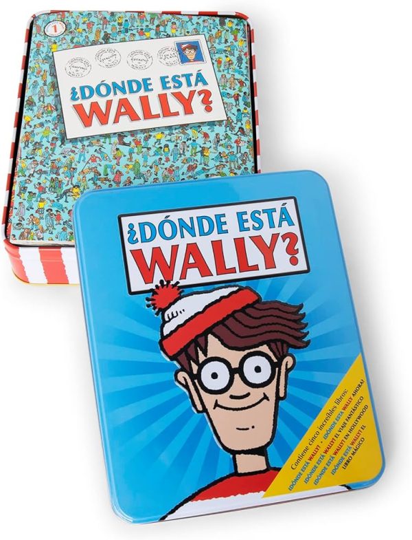 CAJA DONDE ESTA WALLY? PACK 5 LIBROS