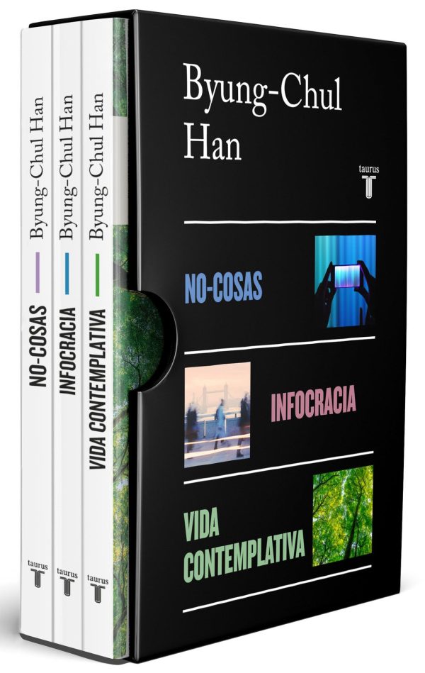 ESTUCHE BYUNG CHUL HAN (NO COSAS - INFOCRACIA - VIDA CONTEMPLATIVA)