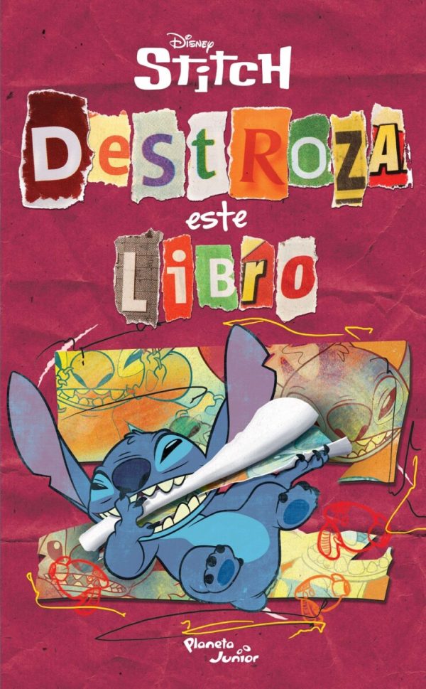 DESTROZA ESTE LIBRO - DISNEY STITCH