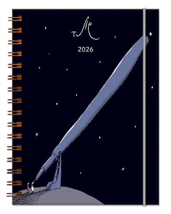 AGENDA 2026 TUTE - TELESCOPIO (ANILLADA)