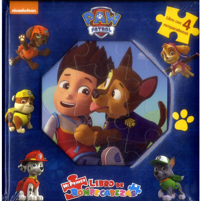 MI PRIMER LIBRO DE ROMPECABEZAS - PAW PATROL