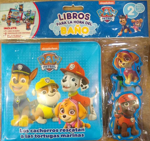 LIBRO PARA LA HORA DEL BAÑO - NICKELODEON PAW PATROL