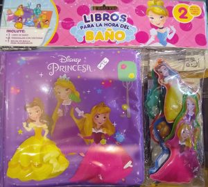 LIBRO PARA LA HORA DEL BAÑO - DISNEY PRINCESA