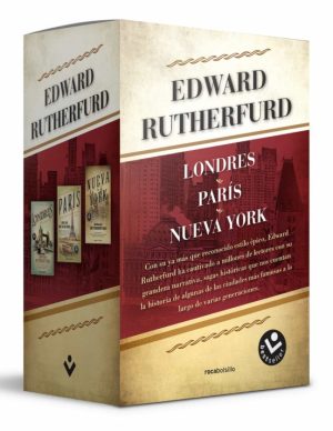 ESTUCHE EDWARD RUTHERFURD: LONDRES / PARIS / NUEVA YORK