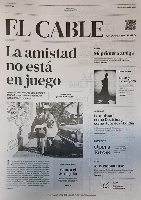 EL CABLE  - Un diario sin tiempo