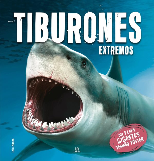TIBURONES EXTREMOS - CON FLAPS GIGANTES TAMAÑO POSTER