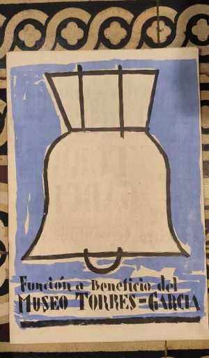 FUNCION A BENEFICIO DEL MUSEO TORRES-GARCIA (Folleto de 1955)