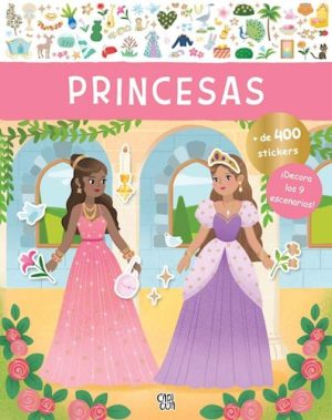 STICKERS CREATIVOS - PRINCESAS (mas de 40 stickers)