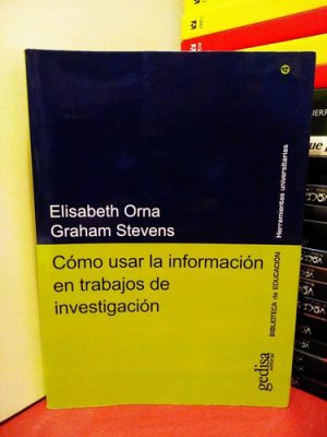 COMO USAR LA INFORMACION EN TRABAJOS DE INVESTIGACION