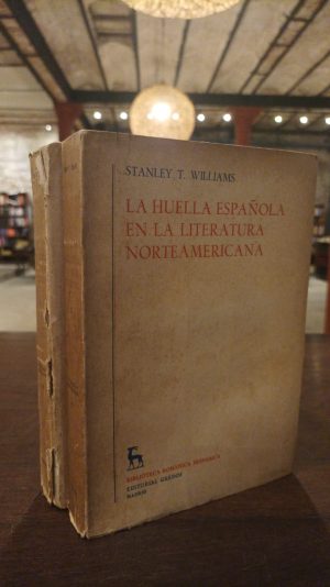 PV - LA HUELLA ESPAÑOLA EN LA LITERATURA NORTEAMERICANA - 2 TOMOS