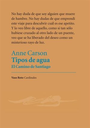 TIPOS DE AGUA - El Camino de Santiago