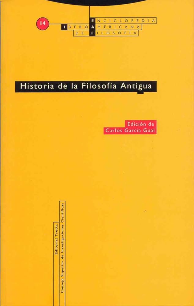HISTORIA DE LA FILOSOFÍA ANTIGUA