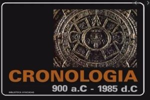 CRONOLOGIA  900 A.C. - 1985 D.C.