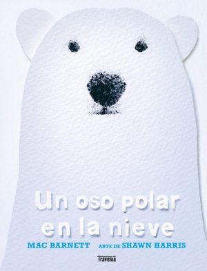 UN OSO POLAR EN LA NIEVE (T.D)