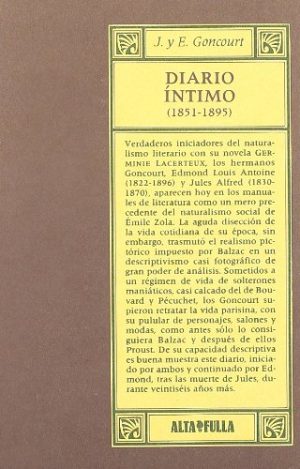 DIARIO INTIMO (1851- 1895)
