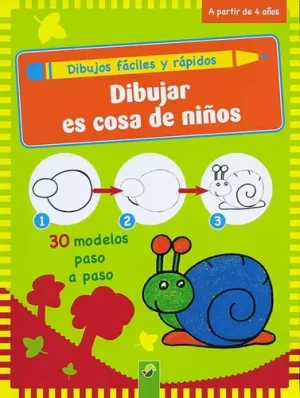 DIBUJAR ES COSA DE NIÑOS - DIBUJOS FACILES Y RAPIDOS - A PARTIR DE 4 AÑOS